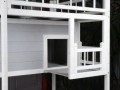 MAISON/NICHE D'INTERIEUR POUR CHAT ''COCOON'' 100% SAPIN DE FINLANDE