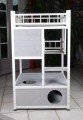 MAISON/NICHE D'INTERIEUR POUR CHAT ''COCOON'' 100% SAPIN DE FINLANDE