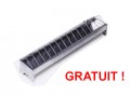 POULAILLER AVEC TOIT PVC HAUTE RESISTANCE ''HOUSE'' 5 à 6 POULES 100% SAPIN DE FINLANDE + mangeoire à grilles (AS4504) et abreuvoir 5 litres (AS4507) OFFERTS !