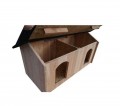 NICHOIR DOUBLE POUR CANARDS