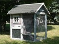 POULAILLER 2 POULES ''POULE HOUSE'' 100% SAPIN DE FINLANDE