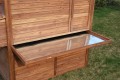 GRAND POULAILLER BOIS LARGE SQUARE 100% SAPIN DE FINLANDE + 100 litres de litière COCO CLEAN GRATUITS (EAB100)
