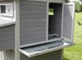 POULAILLER 6 à  8 POULES MEDIUM SQUARE 100% SAPIN DE FINLANDE + abreuvoir 10 Lts (AS4508) et mangeoire 50 cm (AS4504) OFFERTS !