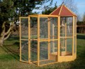 VOLIERE OISEAUX/CAGE OISEAUX ''DENVER'' BOIS 100% SAPIN DE FINLANDE